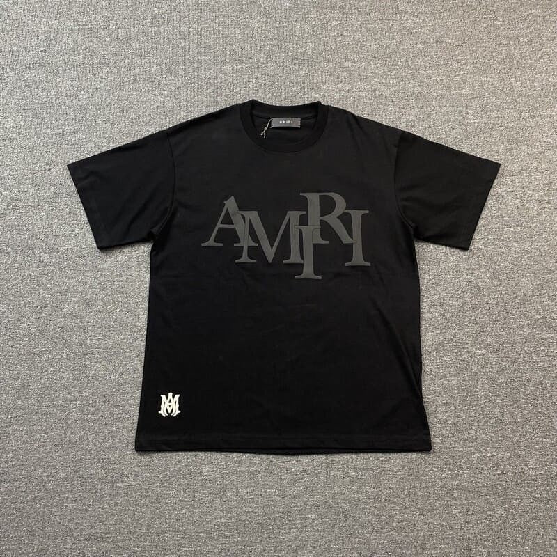 "Staggered Logo" Amir Tee