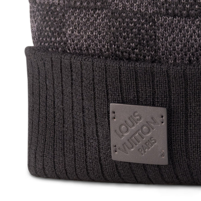 "LV" Beanie Schwarz